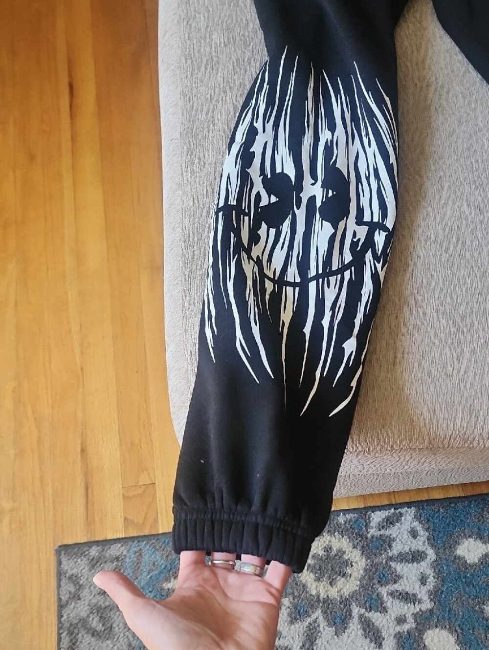 Very Cool x Cool Shirtz Fleece Sweatpants XS NWT - Picture 5 of 8